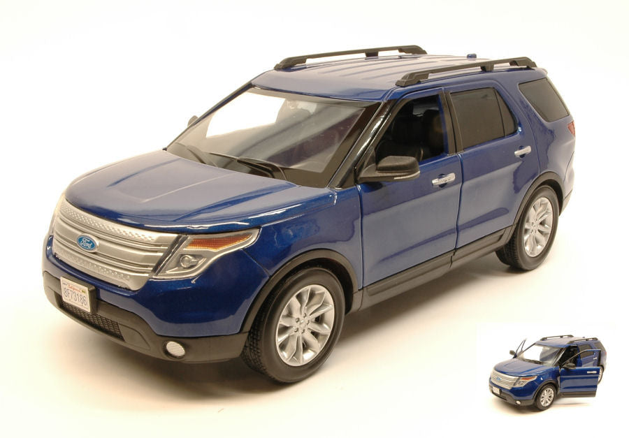 Ford Explorer Xlt 2015 Blue – MotorMax 1:18