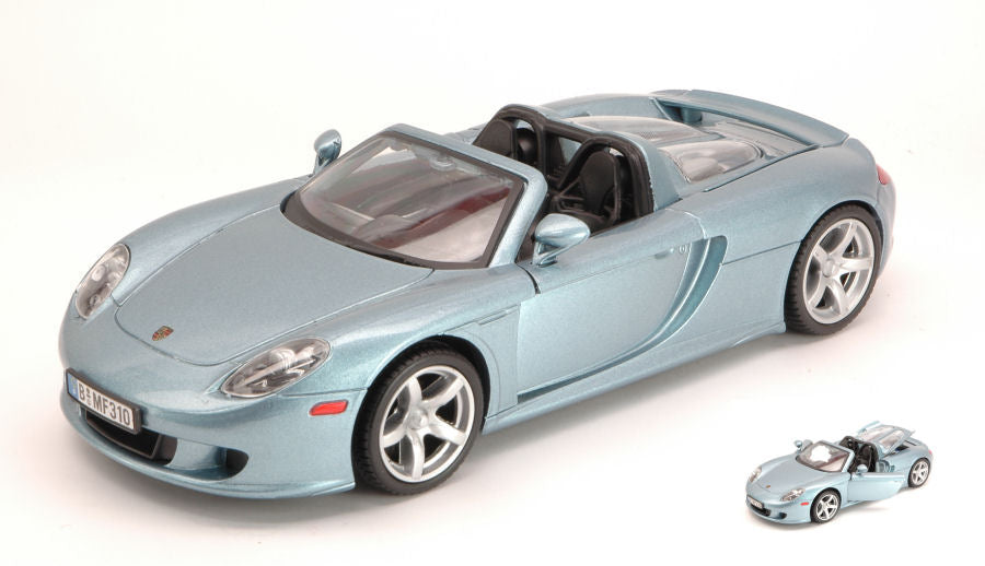 Porsche Carrera GT 2003 Silverblue – MotorMax 1:24