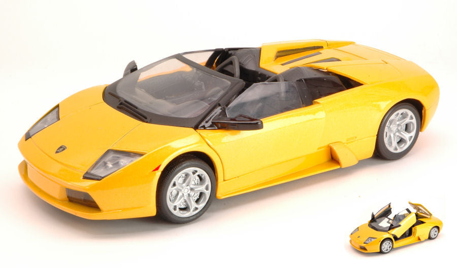 Lamborghini Murcielago Roadster 2004 Yellow – MotorMax 1:24