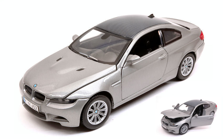 BMW M3 Coupe' 2007 Silver – MotorMax 1:24