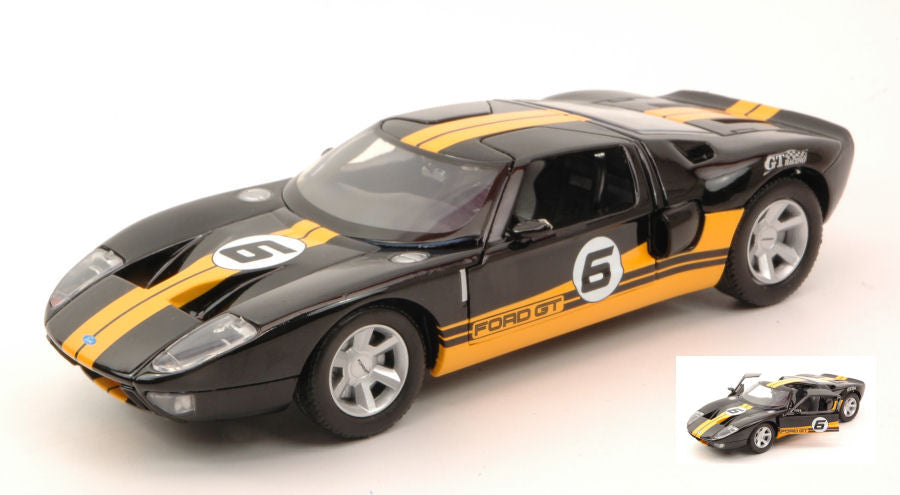 Ford GT Concept Racing N.6 2005 Yellow/black – MotorMax 1:24