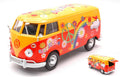 VW Type 2 (T1) Delivery Van Flower Power – MotorMax 1:24