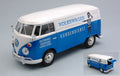 VW Type 2 (T1) 1965 Delivery Van Kundendienst Blue/white – MotorMax 1:24
