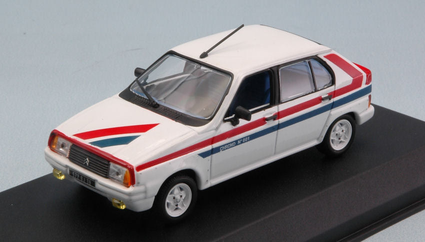 Citroen Visa Ii Chrono 1982 bianco/rosso/blu 1:43 – Norev