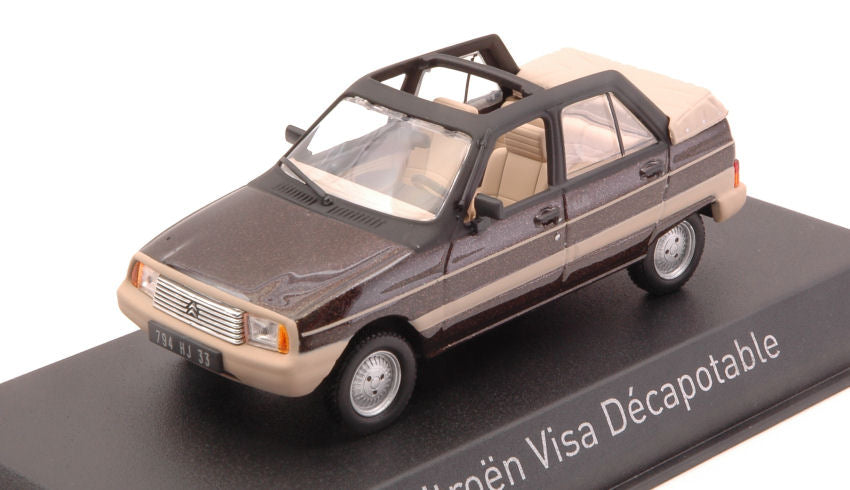 Citroen Visa Decapotable 1984 Vison Brown 1:43 – Norev