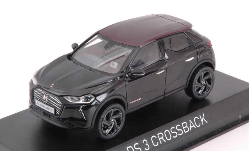 Ds 3 Crossback "La Premiere" 2019 nero & rosso Roof 1:43 – Norev