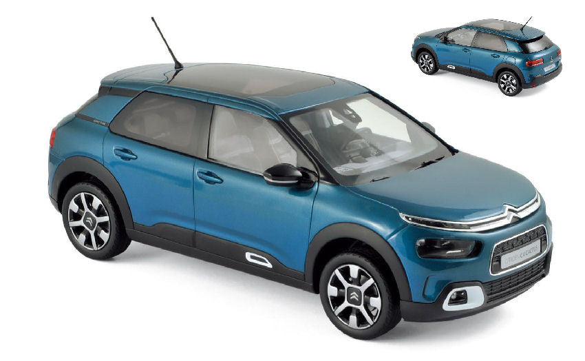 Citroen C4 Cactus 2018 blu 1:18 – Norev