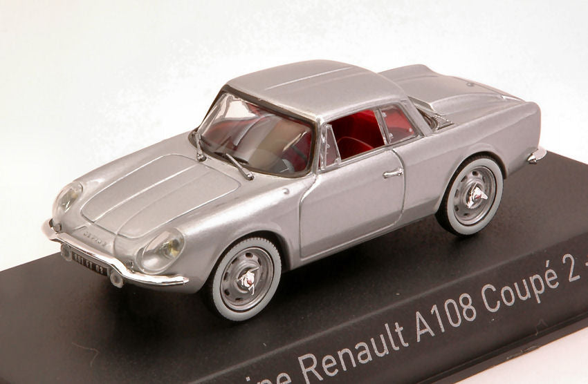 Alpine A108 Coupe 2+2 1961 Silver – Norev 1:43