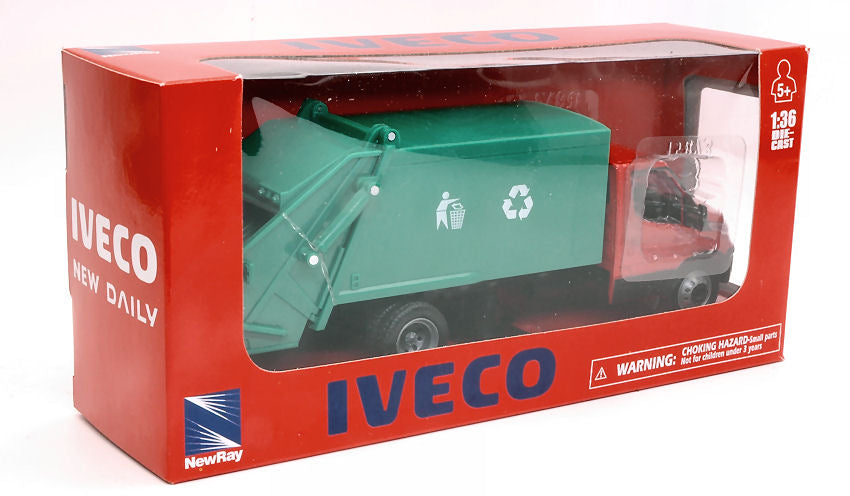 Iveco Daily Raccolta Rifiuti Rosso – New Ray 1:36