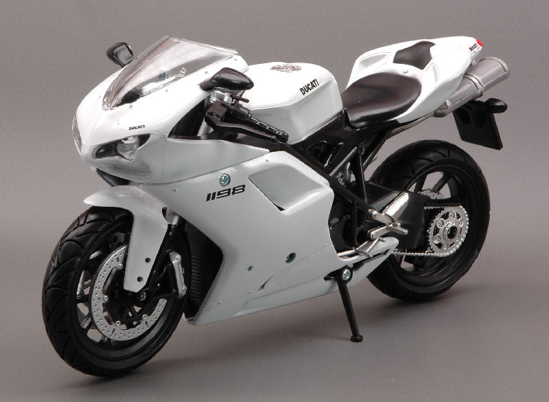 Ducati 1198 White – New Ray 1:12