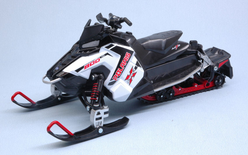 Polaris 800 Switchback Pro-x Snowmobile White – New Ray 1:16