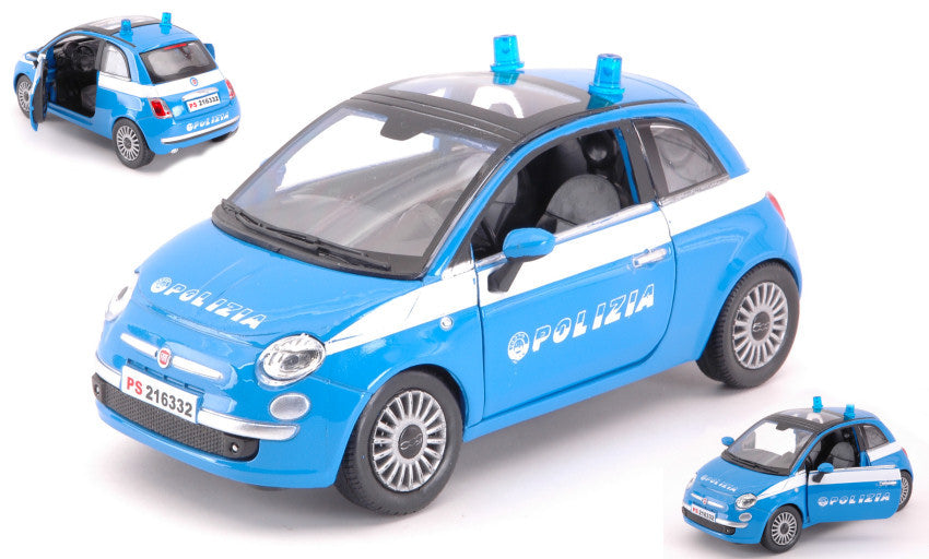 Fiat 500 Polizia – New Ray 1:24