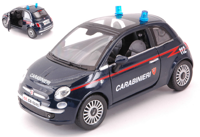 Fiat Nuova 500 Carabinieri – New Ray 1:24