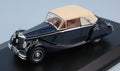 Jaguar Mkv Rhd Dark Blue W/beige Roof – Oxford 1:43
