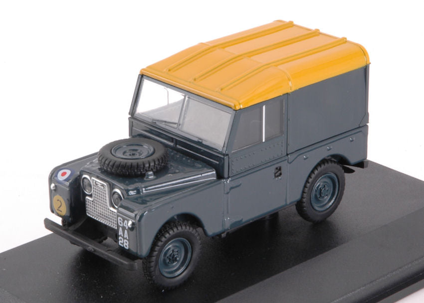 Land Rover Series 1 88 Hard Top RAF Dark Green/yellow – Oxford 1:43