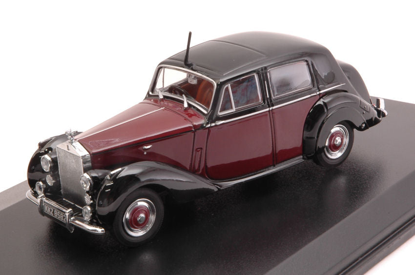 Rolls Royce Silver Dawn Dark Red/black – Oxford 1:43