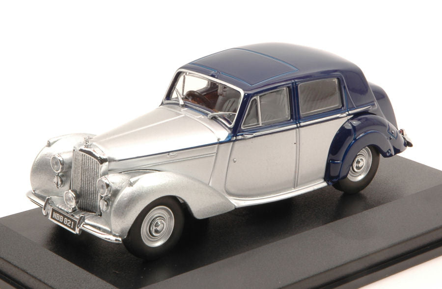 Bentley Mk Vi 1946 Silver/blue – Oxford 1:43