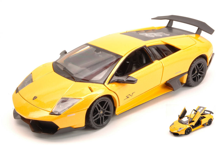 Lamborghini Murcielago LP670-4 Sv 2009 Yellow – Rastar 1:24