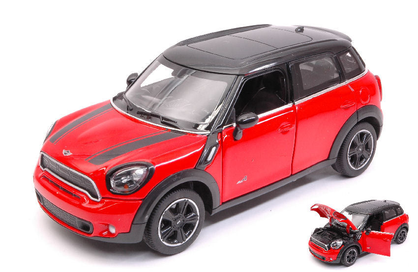 Mini Cooper S Country (R60) Red/black – Rastar 1:24