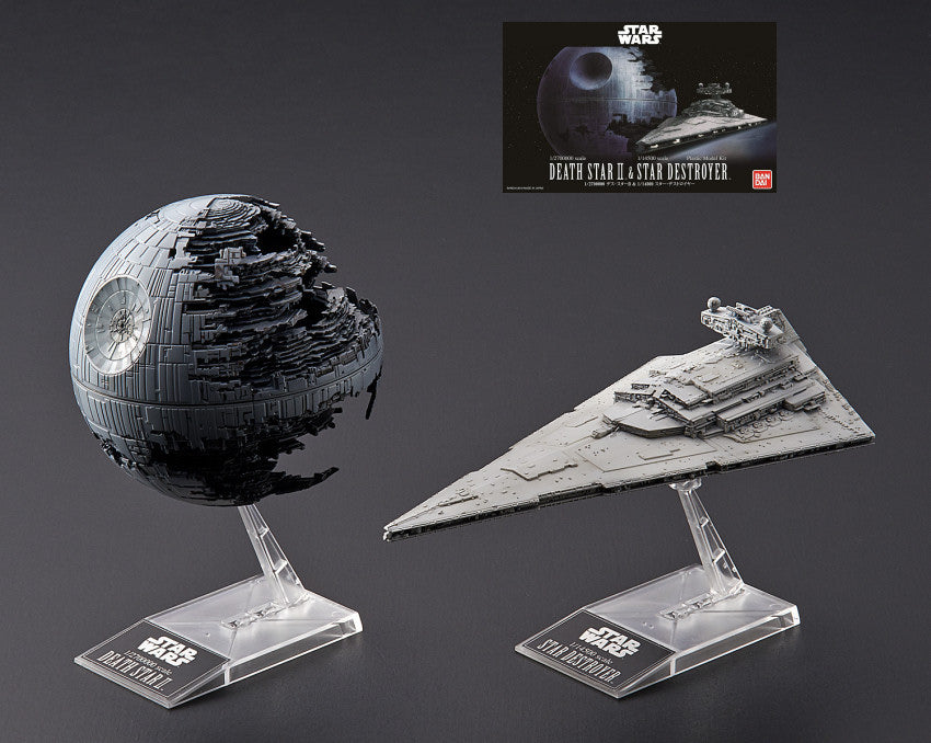 Death Star Ii + Imperial Star Destroyer Kit – Revell 1:2700000