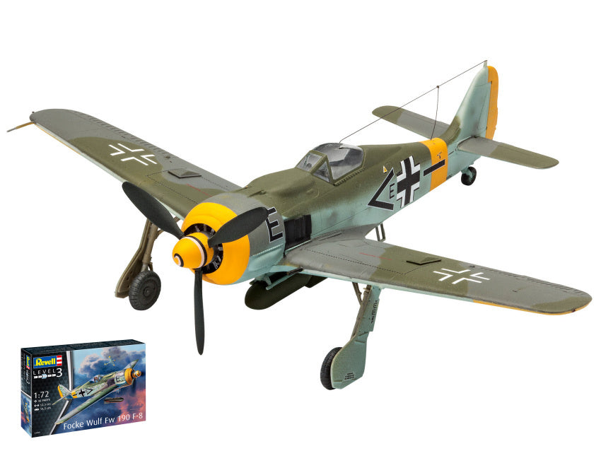 Focke Wulf FW190 F-8 Kit – Revell 1:72