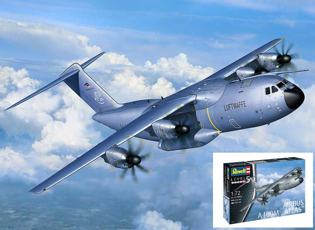 Airbus A400M "luftwaffe" Kit – Revell 1:72