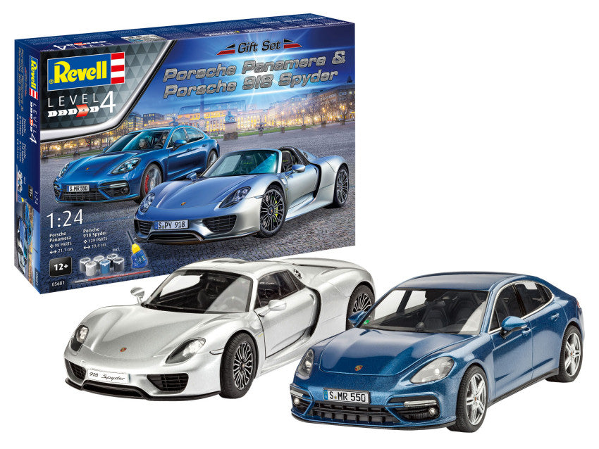 Porsche Set Gift Set Kit – Revell 1:24