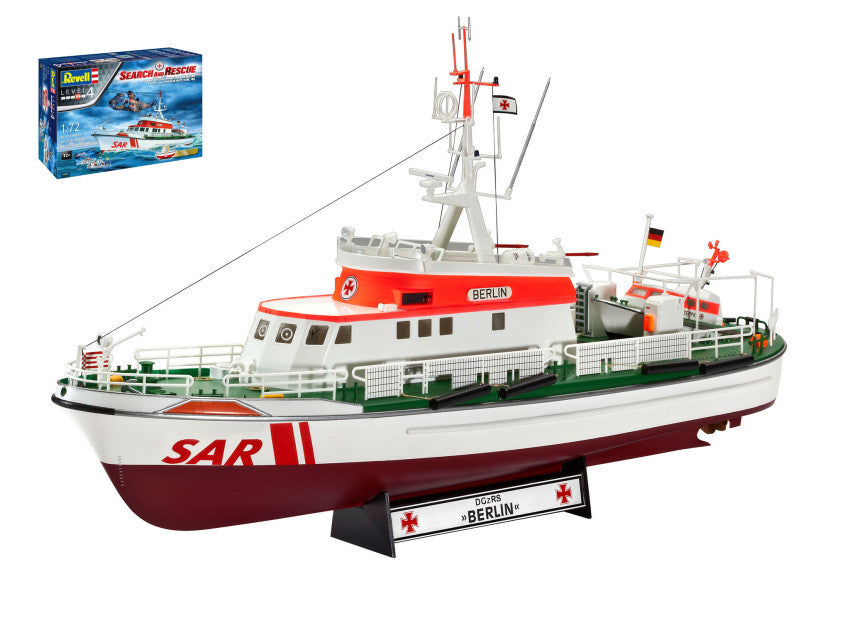 Dgzrs Berlin + Westland Sea Kit – Revell 1:72