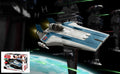 Star Wars Resistance A-wing Fighter Blue Kit – Revell 1:44