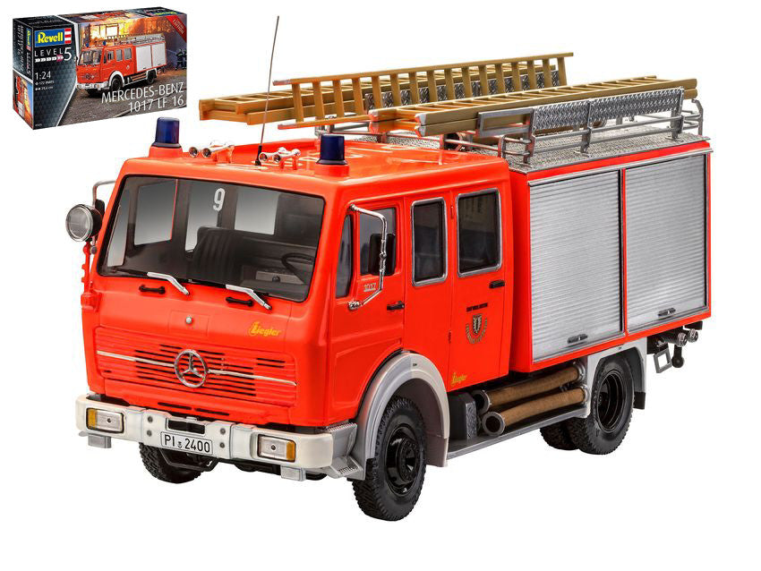 Mercedes 1017 Lf 16 Pompieri Kit – Revell 1:24