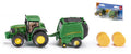 Trattore John Deere + Pressaballe Round Baler – Siku 1:87