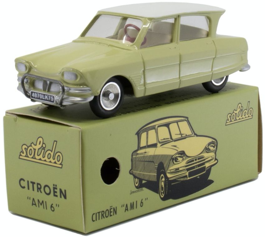 Citroen Ami 6 Berline Cert Clair Club Solido 1:43 – Solido