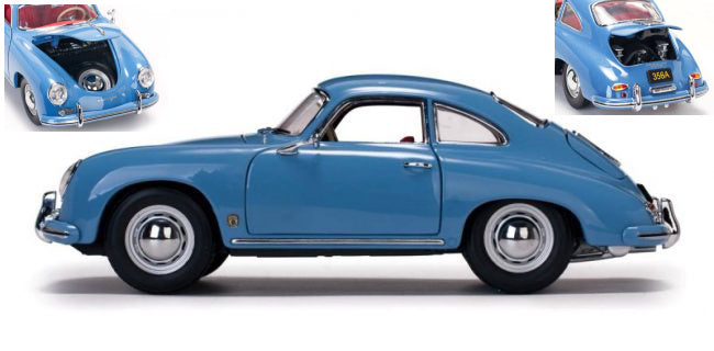 Porsche 356A 1500 Gs Carrera GT 1957 Light Blue – SunStar 1:18