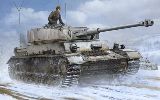 Carro German Pz.beob.wg.iv Ausf.j Medium Tank Kit – Trumpeter 1:16