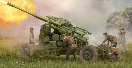 Soviet 100 Mm Air Defence Gun KS-19M2 Kit – Trumpeter 1:35