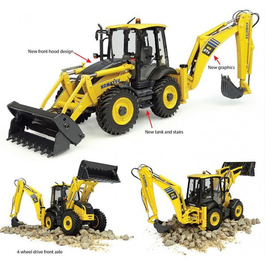 Terna Komatsu WB97S-8 – Universal Hobbies 1:50