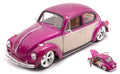 VW Beetle Tuning Purple/cream – Welly 1:24