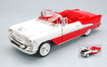 Oldsmobile Super 88 Convertible 1955 Red/white – Welly 1:24