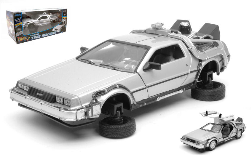 De Lorean "back To The Future Ii" Time Machine Flying Version – Welly 1:24