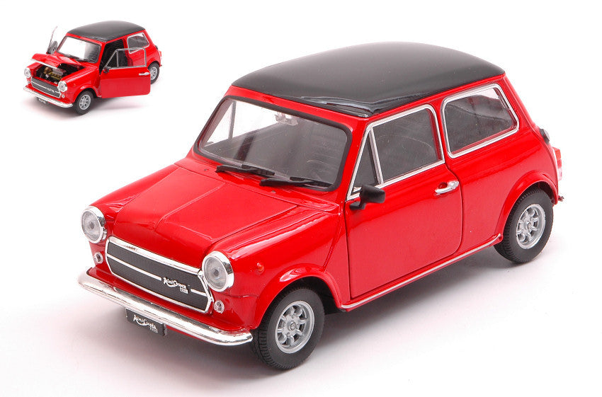 Mini Cooper 1300 Red W/black Roof – Welly 1:24