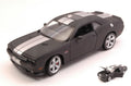 Dodge Challenger Srt 2012 Matt Black/silver – Welly 1:24