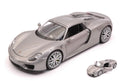 Porsche 918 Spyder Hard Top Closed 2013 Silver – Welly 1:24