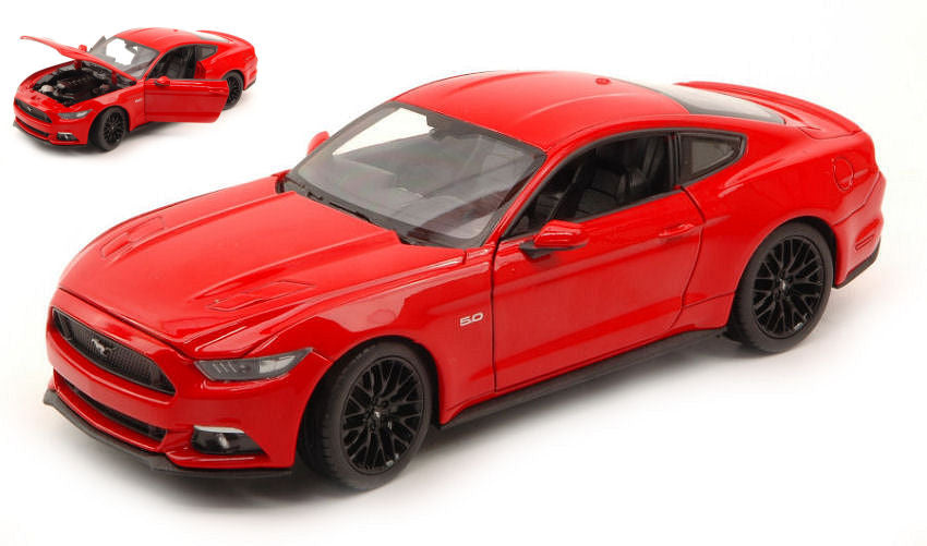 Ford Mustang GT 2015 Red -27 – Welly 1:24