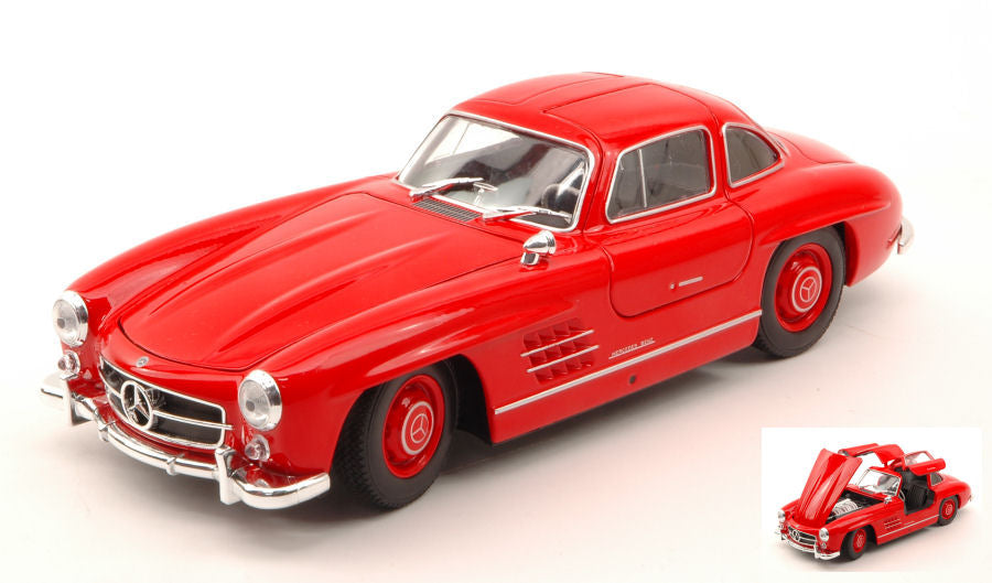 Mercedes 300 Sl 1954 Red – Welly 1:24