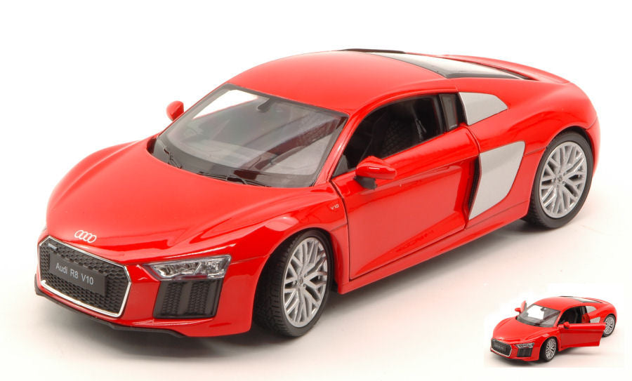 Audi R8 V10 2016 Red – Welly 1:24
