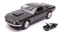 Ford Mustang Boss 429 1969 Black -27 – Welly 1:24