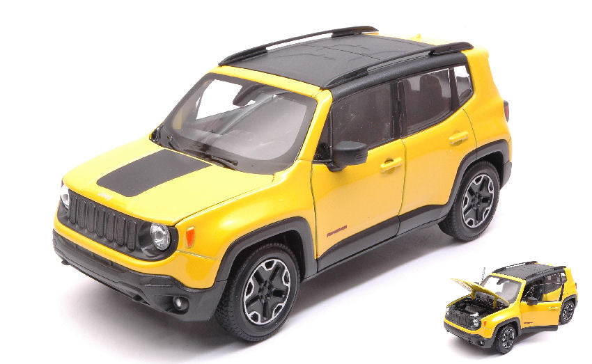 Jeep Renegade 2014 Yellow -27 – Welly 1:24