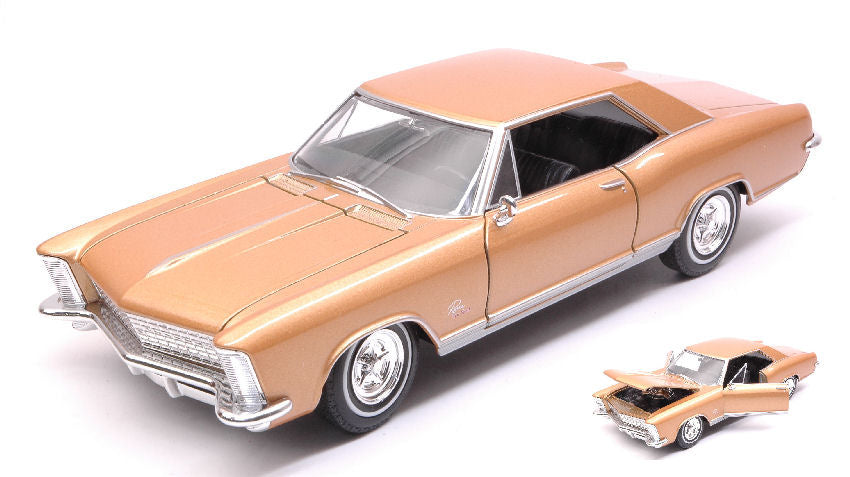 Buick Riviera Gran Sport 1965 Gold -27 – Welly 1:24