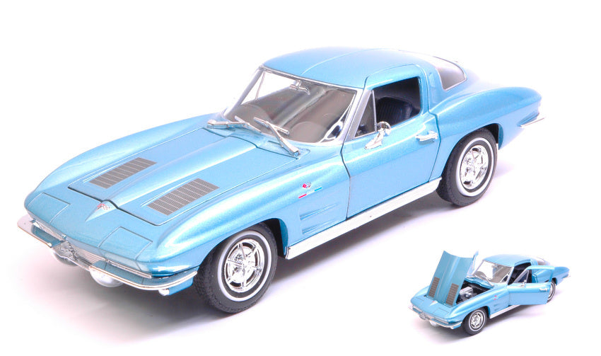 Chevrolet Corvette C2 Metallic Blue – Welly 1:24