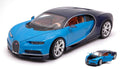 Bugatti Chiron Light Blue/dark Blue – Welly 1:24